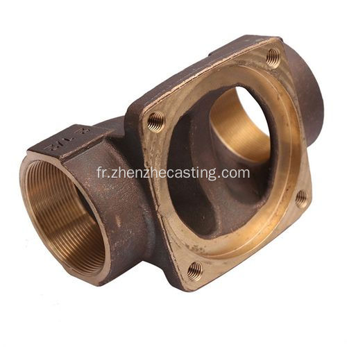 Connecteur de tuyaux en bronze coulé